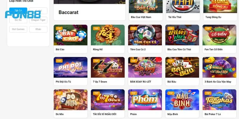 Top những game bài được yêu thích nhất tại nền tảng trực tuyến